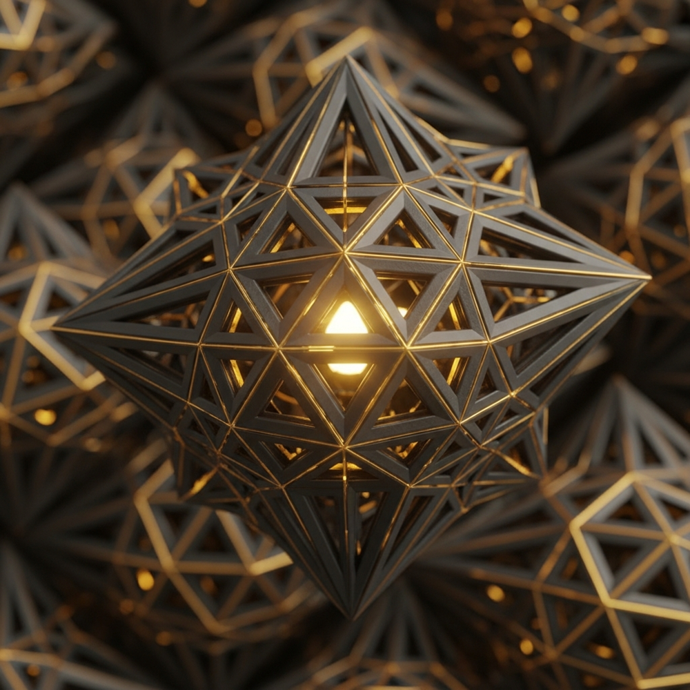 Luminous Geometric Nexus view 2