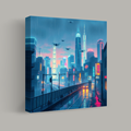 Neon Skies Above the City thumbnail 1