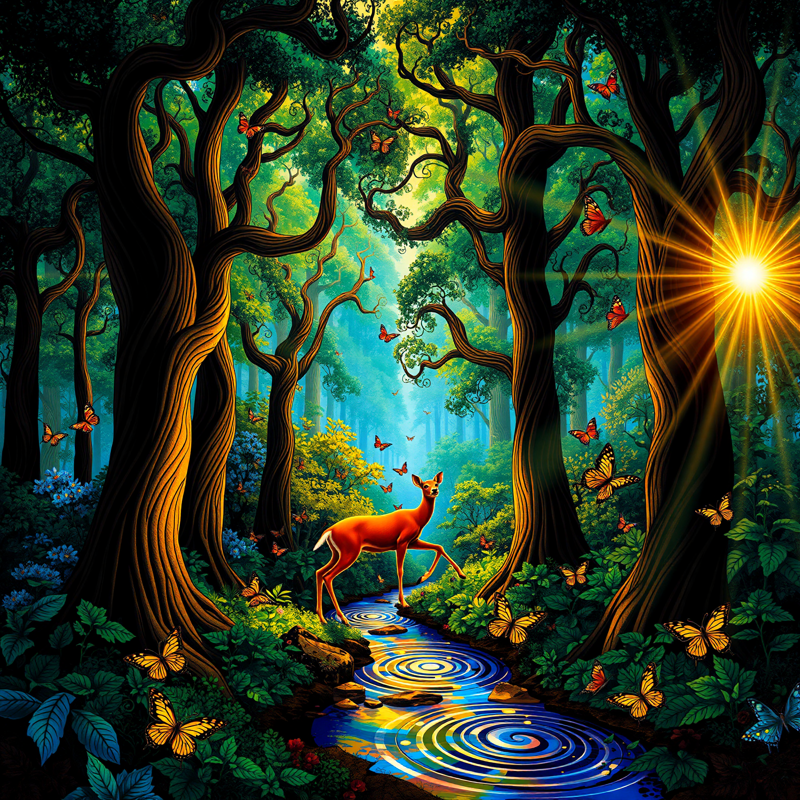 Luminescent Paths view 2