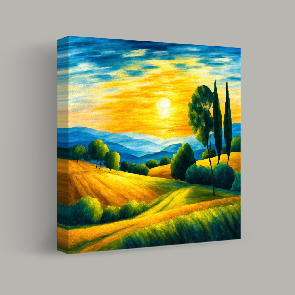 Sunlit Landscape Symphony view 1