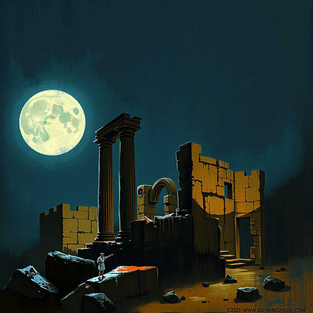 Moonlit Ruins view 2