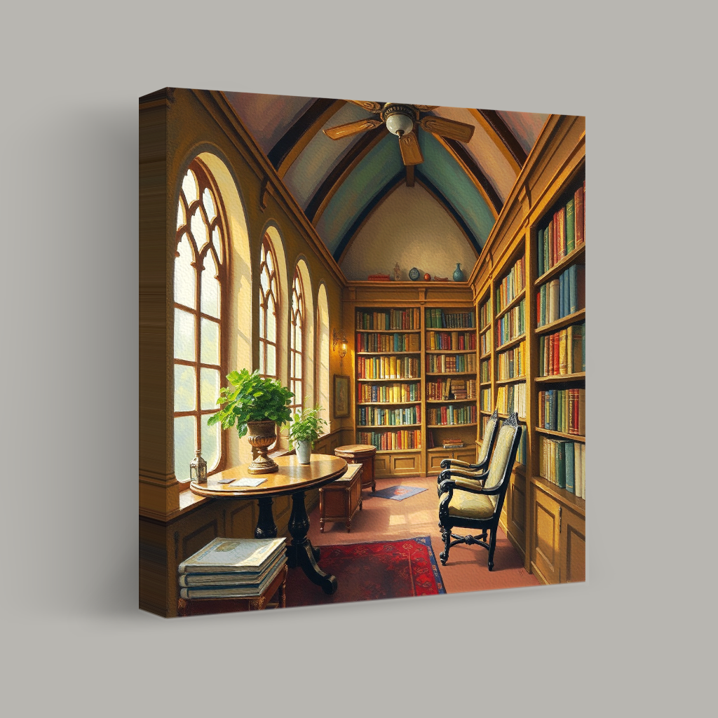 Sanctuary of Sunlit Pages view 1