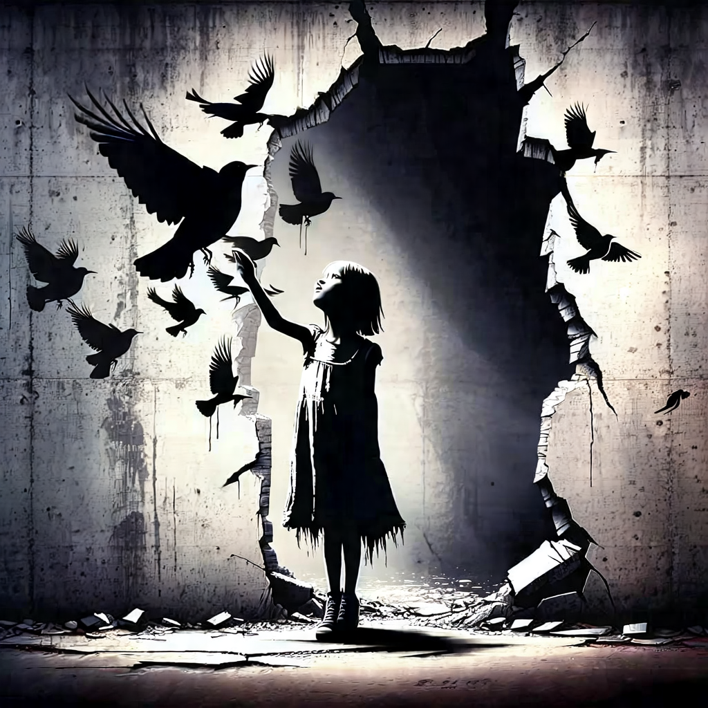 Beyond the Cracked Wall view 2