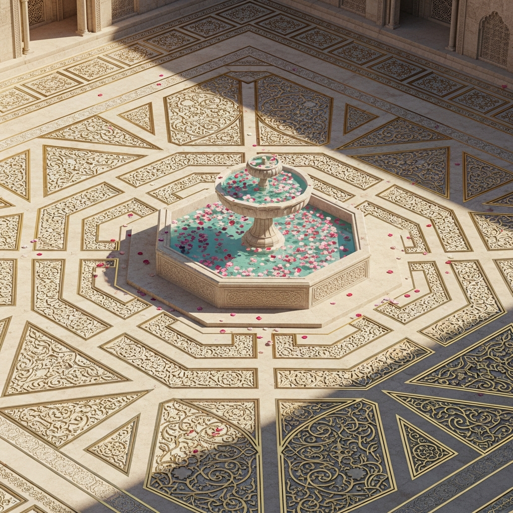 Courtyard of Reflection view 2