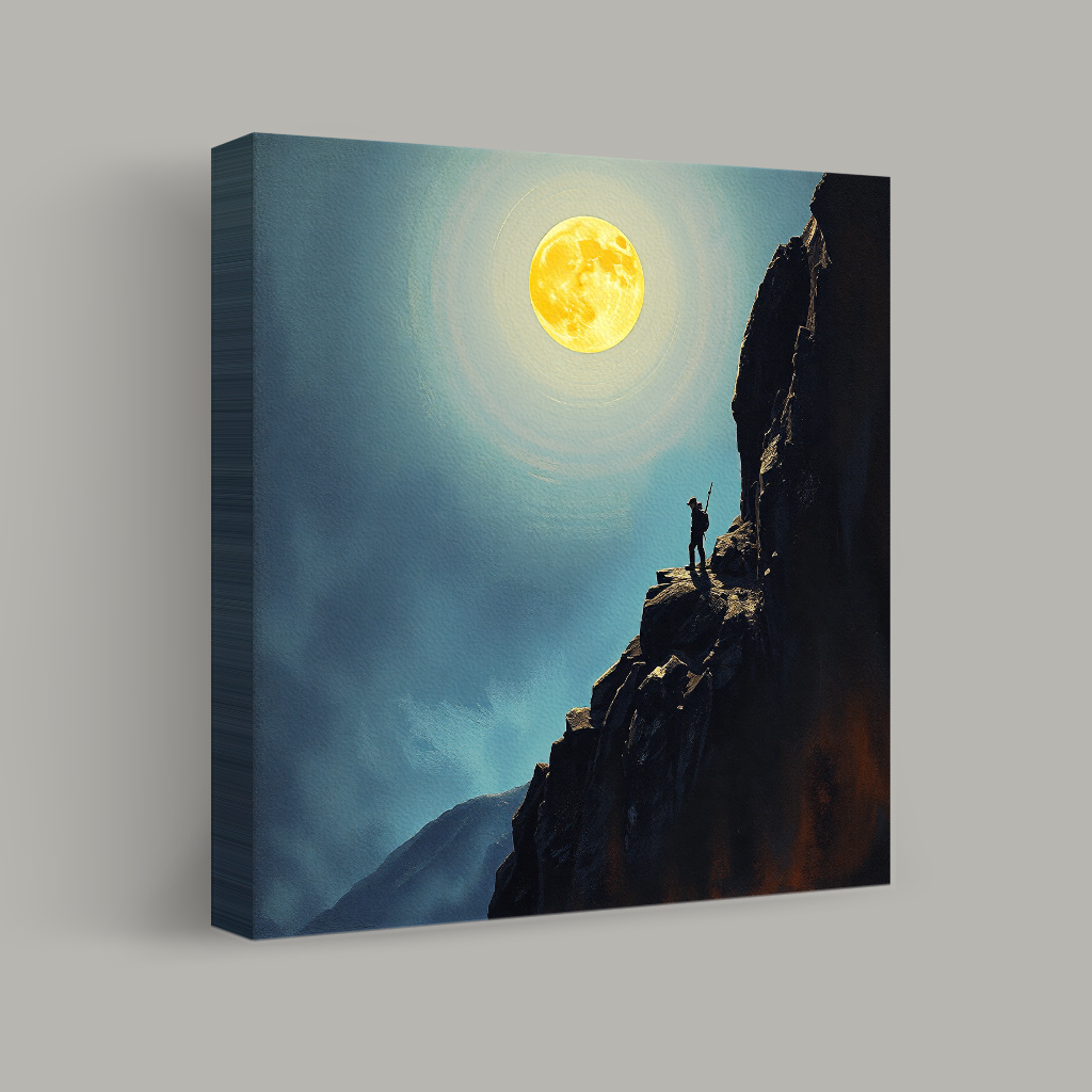 Moonlit Ascent view 1