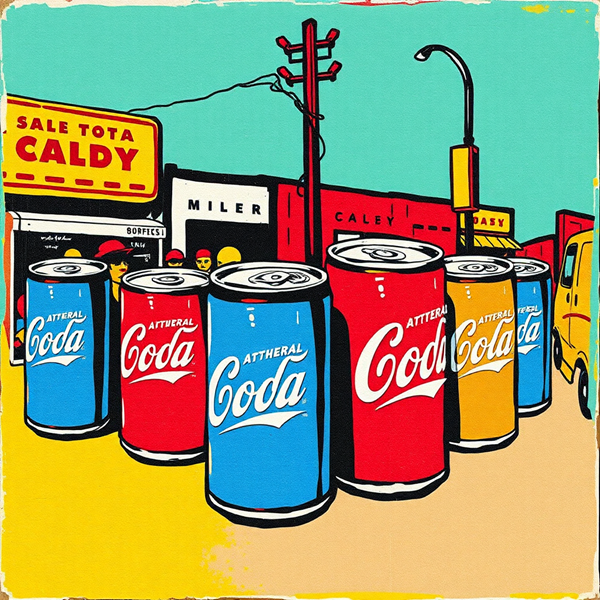 Soda Dreams on a Sunny Street