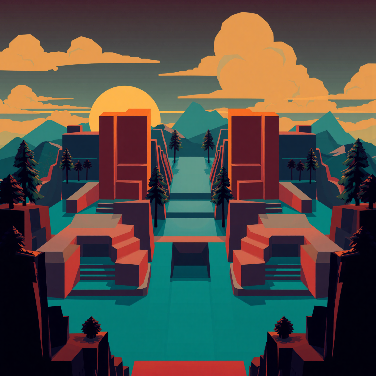 Geometry of Dawn view 2