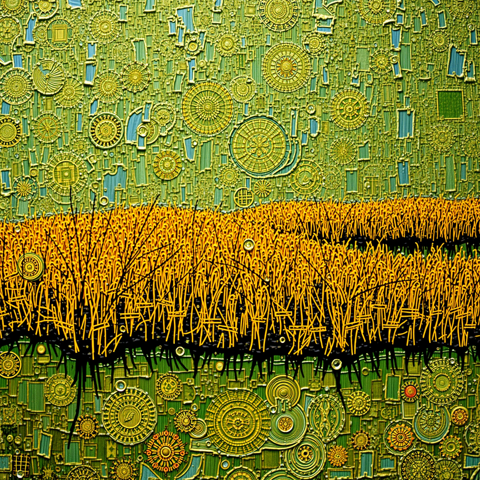 Fields of Geometric Dreams view 2