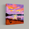 Sunset Serenity Over the Lake thumbnail 1