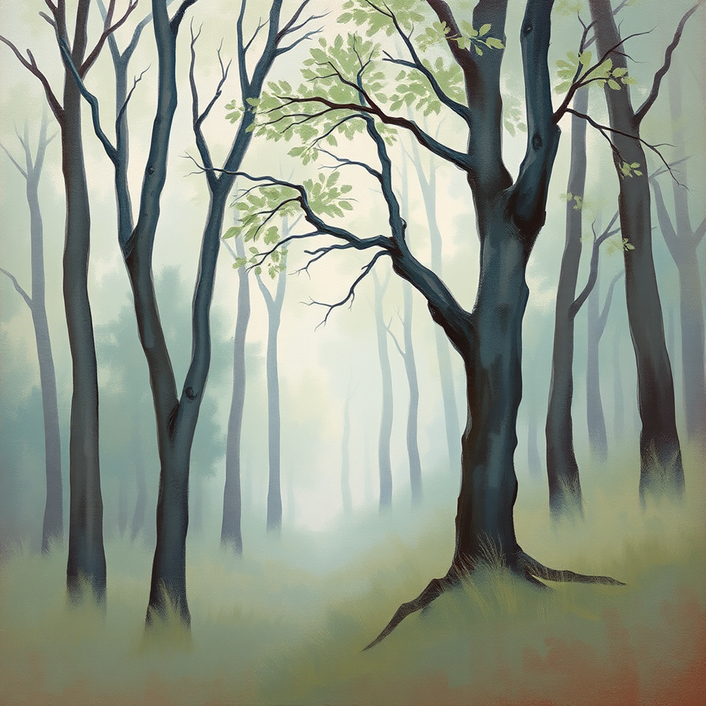Whispering Grove at Dawn view 2