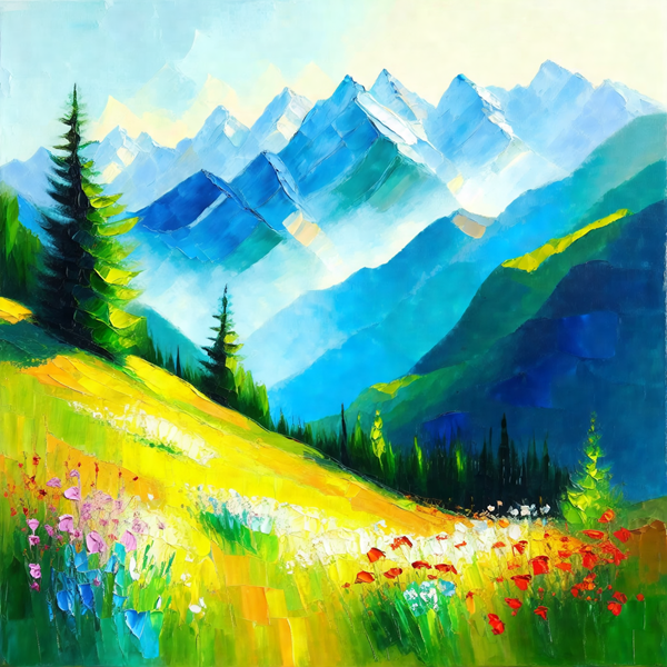 Symphony of Alpine Colors