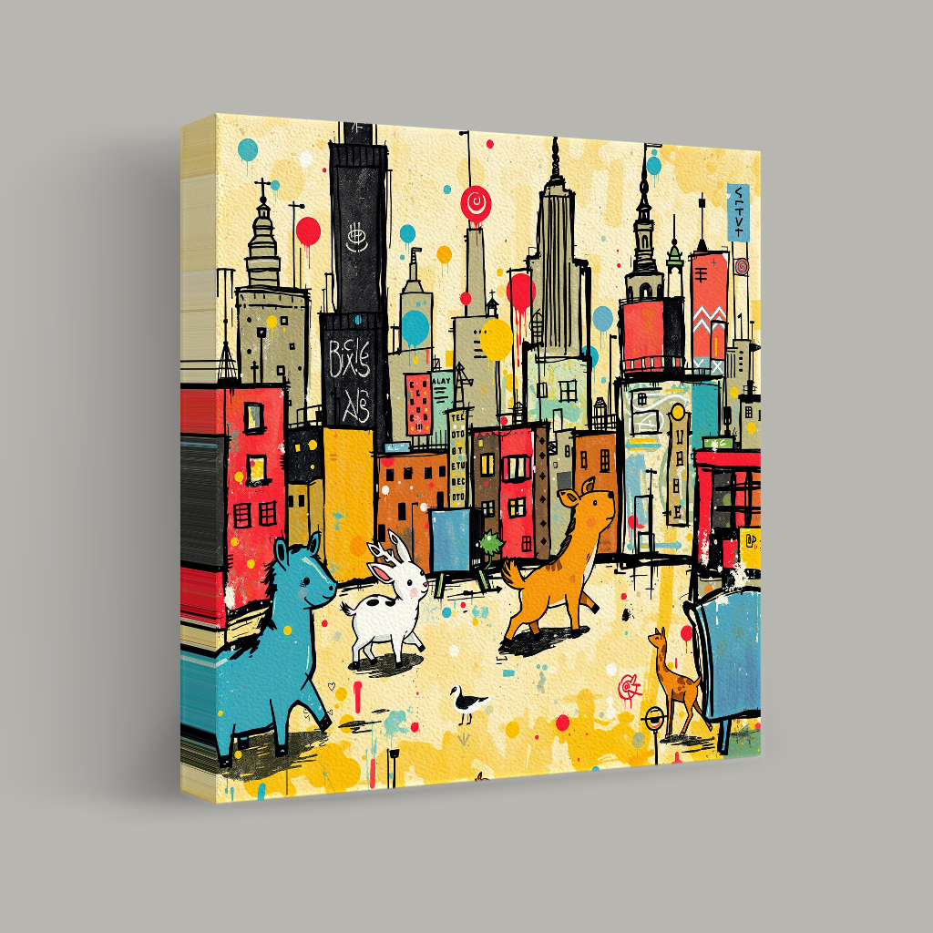 Animals in the Urban Jungle view 1