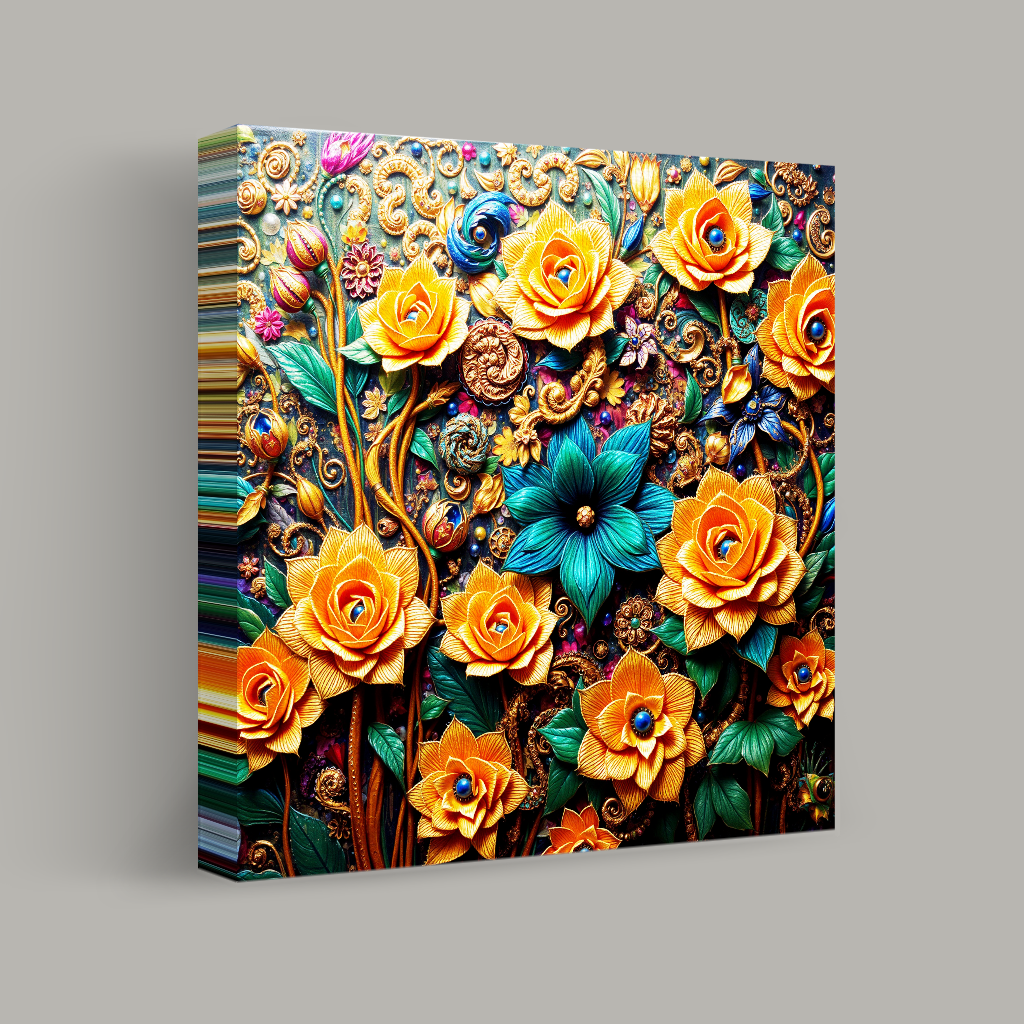 Gilded Blooms view 1