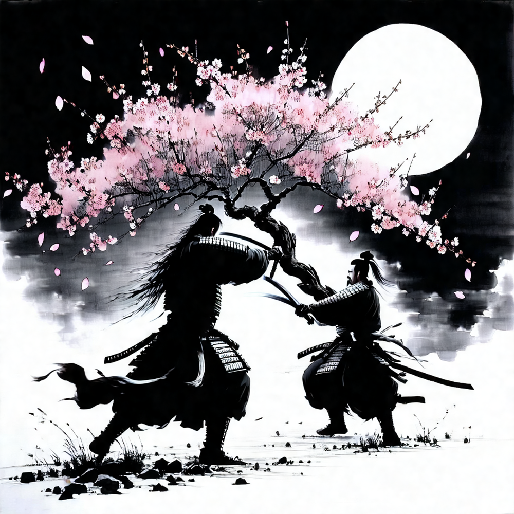 Under the Cherry Blossom Moon view 2