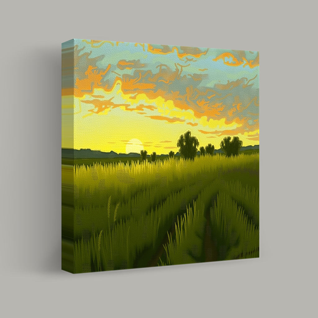 Fields of Evening Light view 1