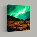 Aurora Over Alien Landscape thumbnail 1
