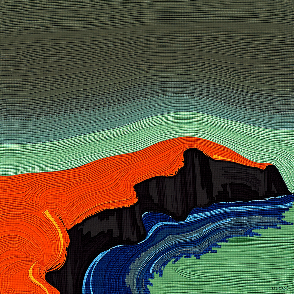 Waves of Color and Texture view 2