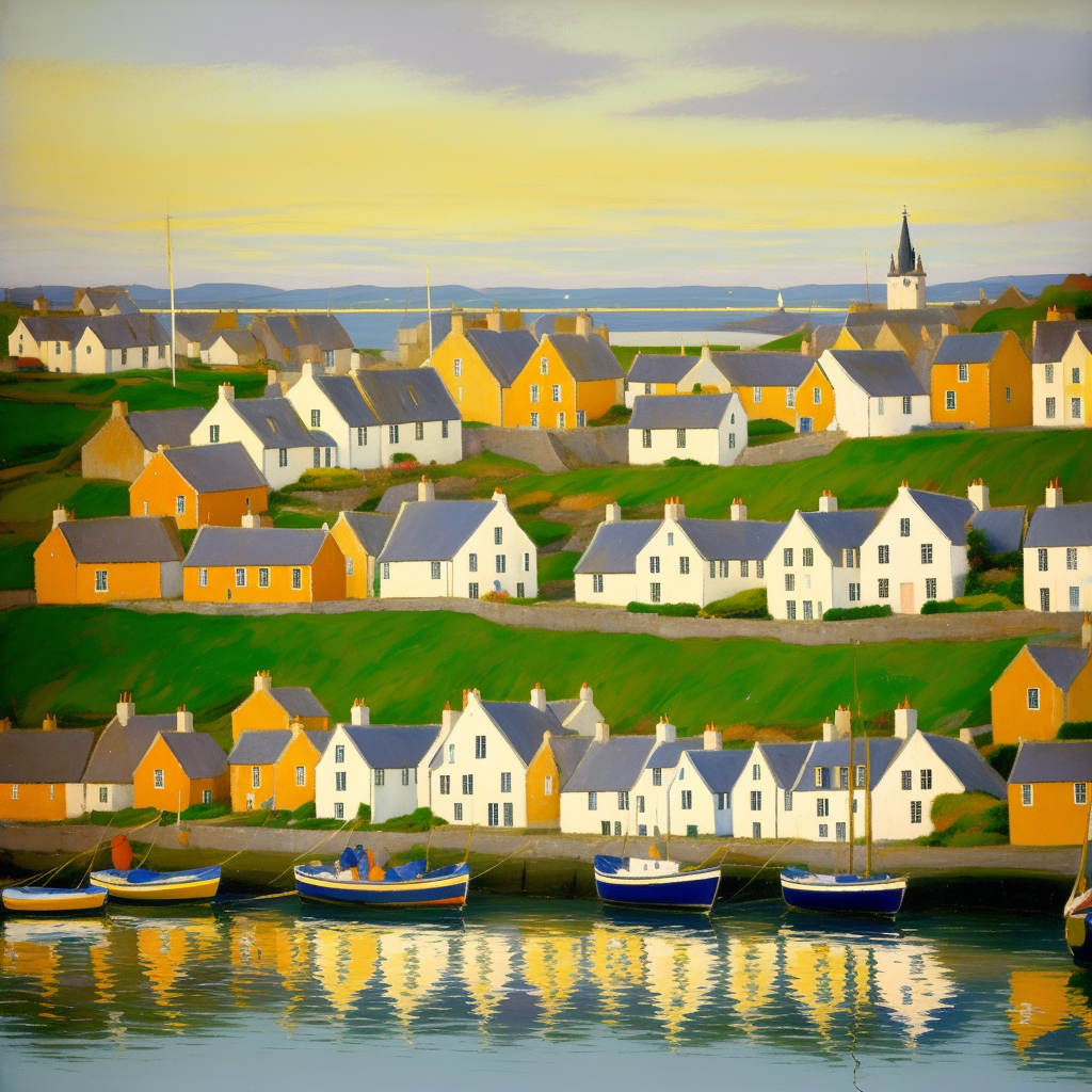 Coastal Harmony at Dusk view 2