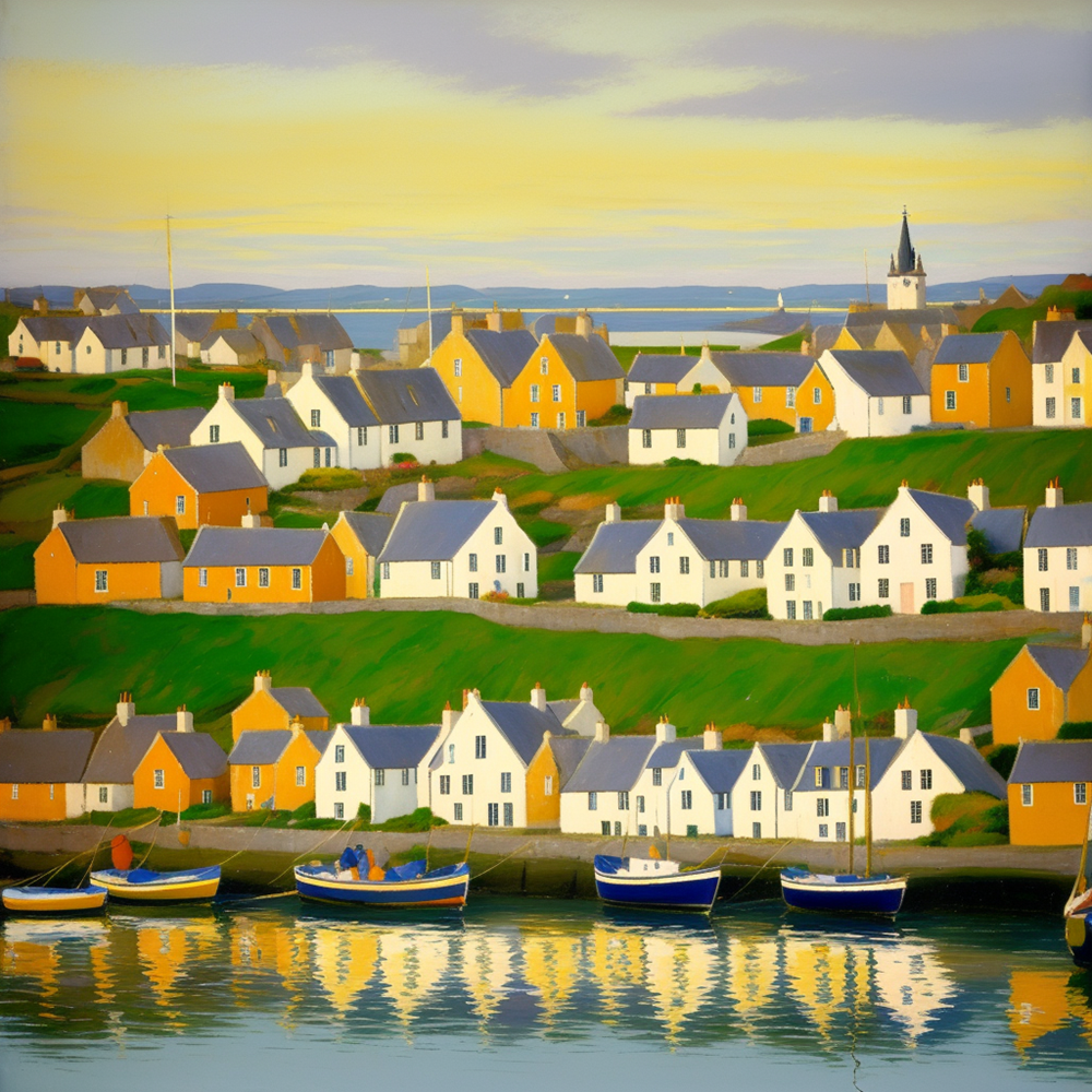 Coastal Harmony at Dusk view 2