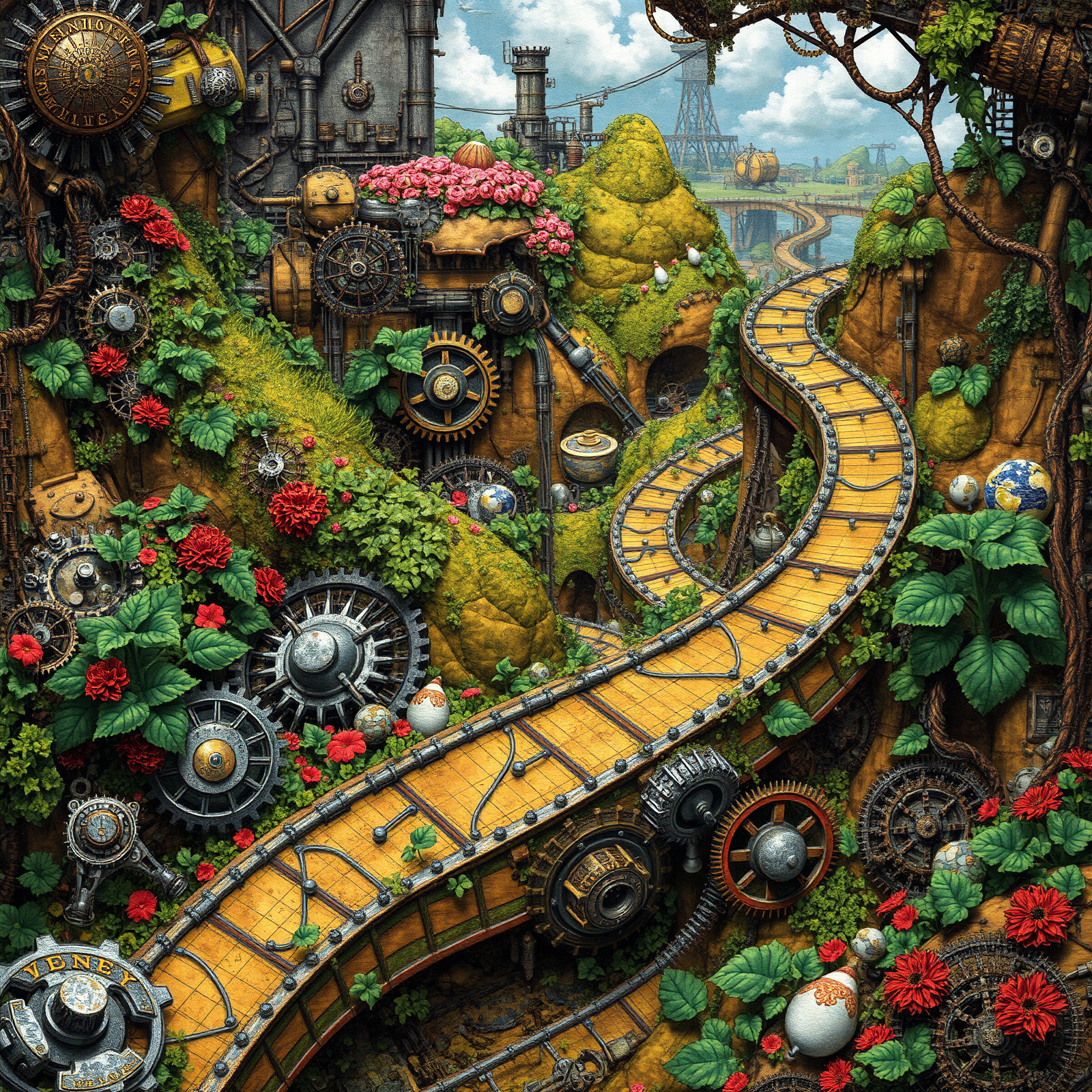 Gears of Verdant Pathways view 2