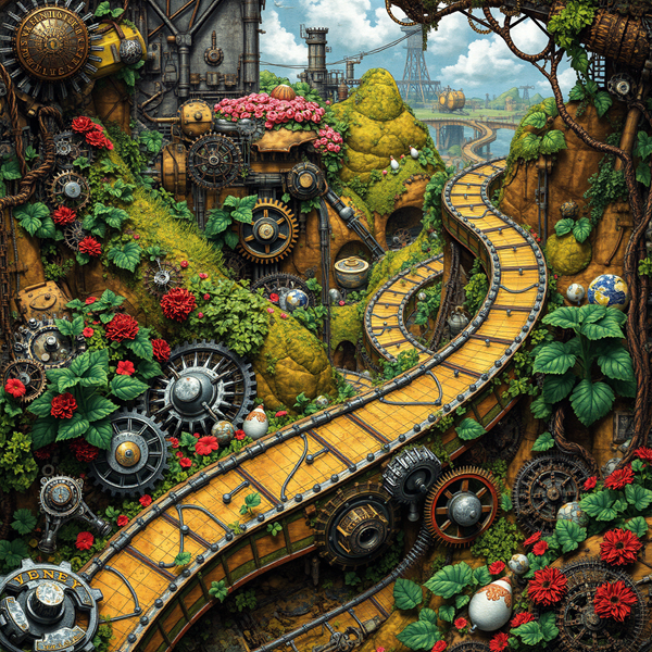 Gears of Verdant Pathways