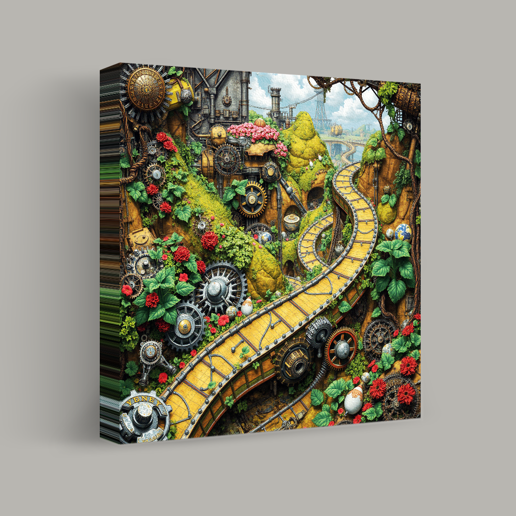 Gears of Verdant Pathways view 1