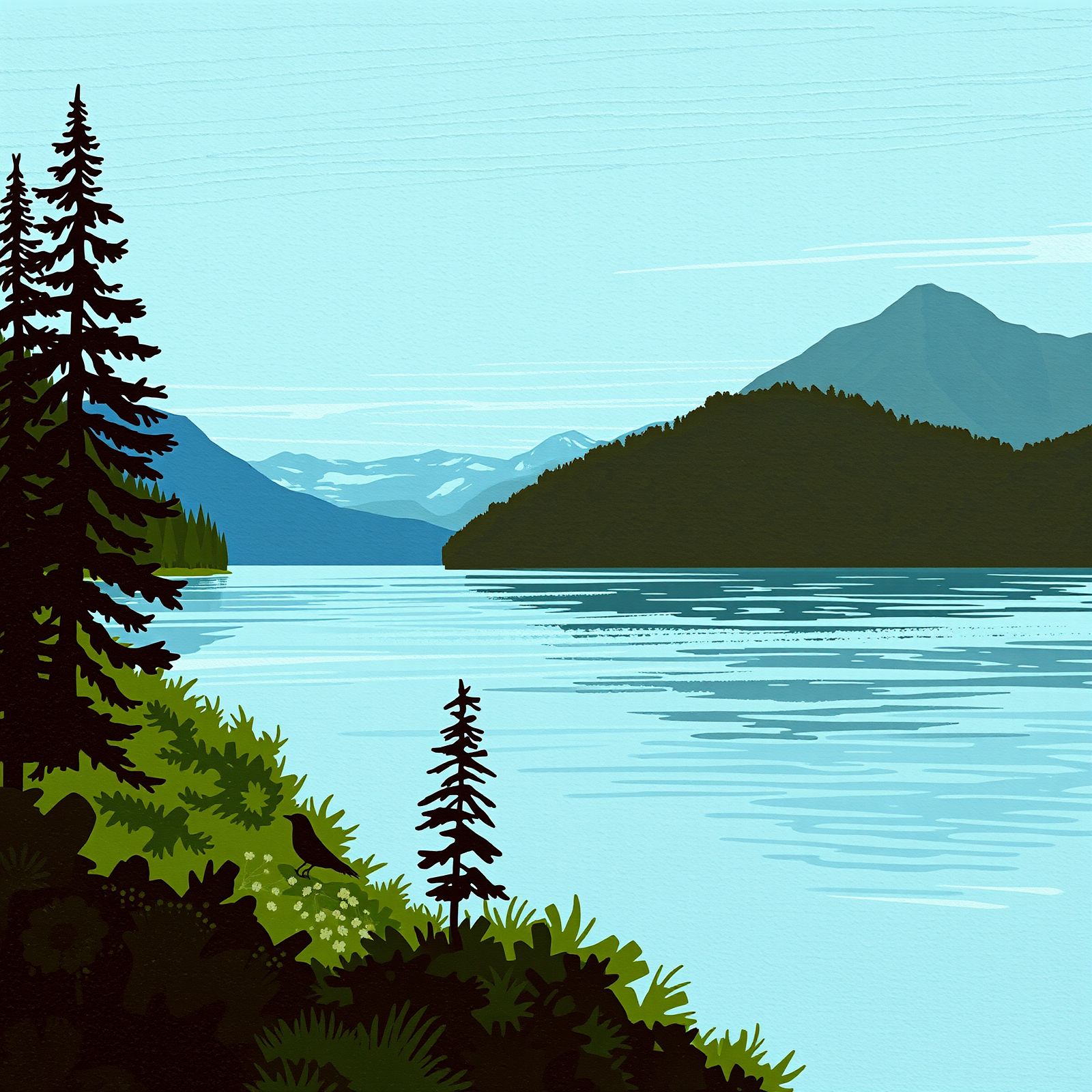 Tranquil Waters of Evergreen view 2