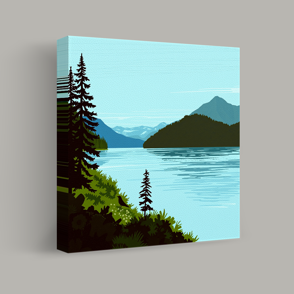 Tranquil Waters of Evergreen view 1