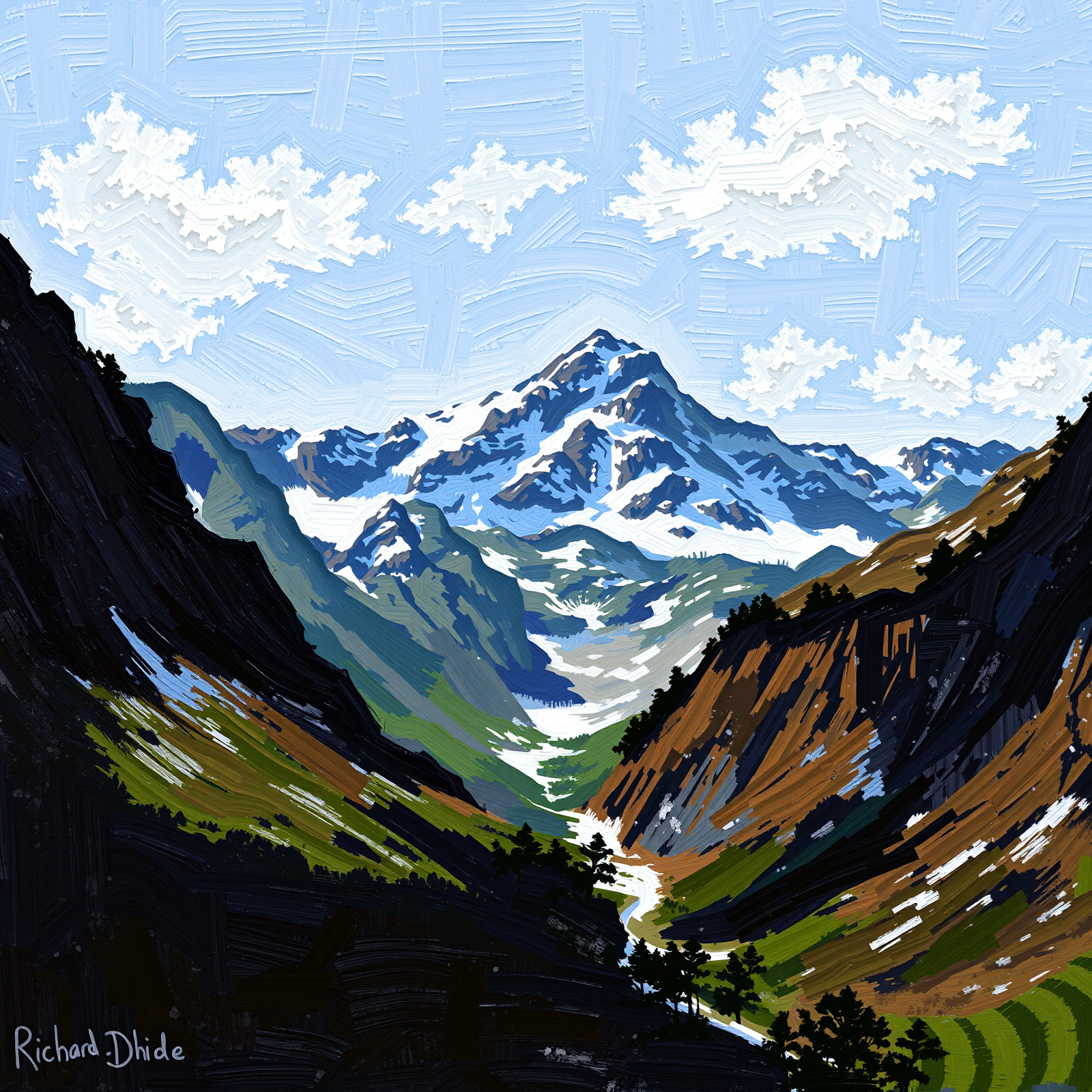 Valley Beyond the Peaks view 2