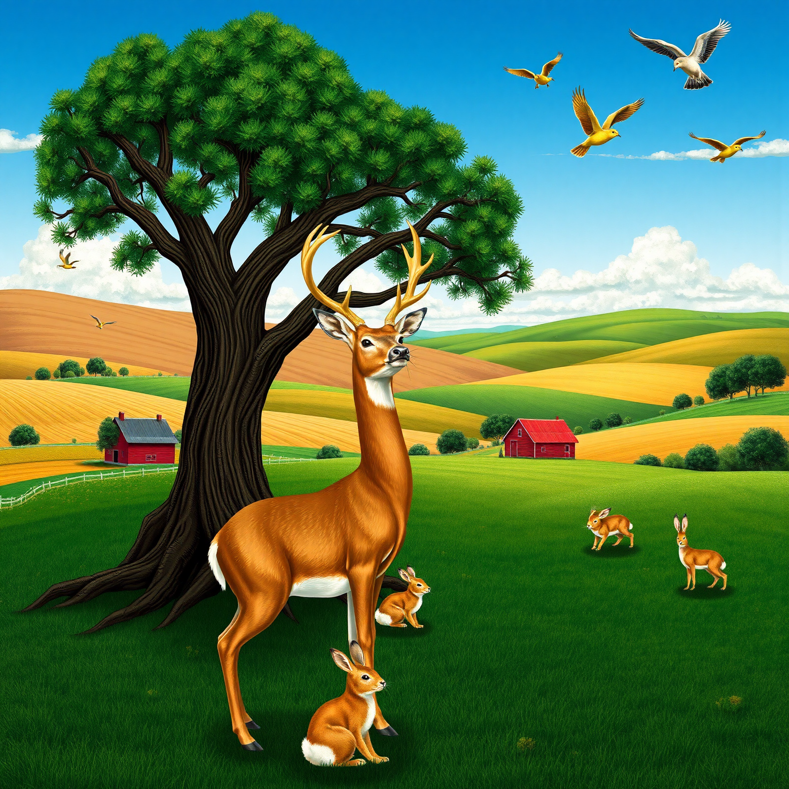 Harmonious Meadowscape view 2