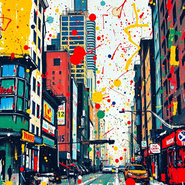 Urban Canvas: A Symphony of Colors