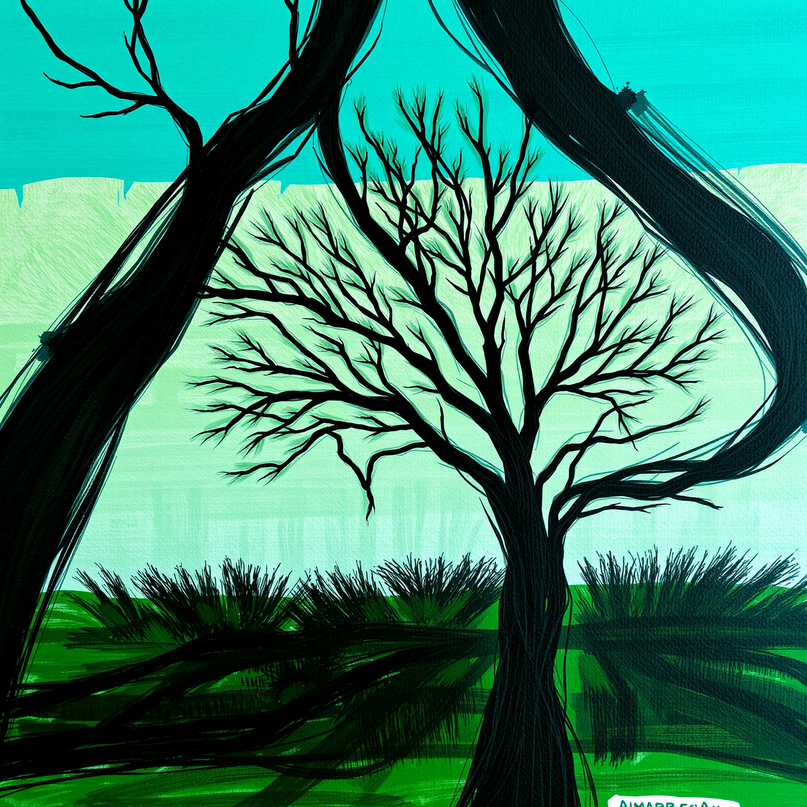 Interwoven Branches view 2