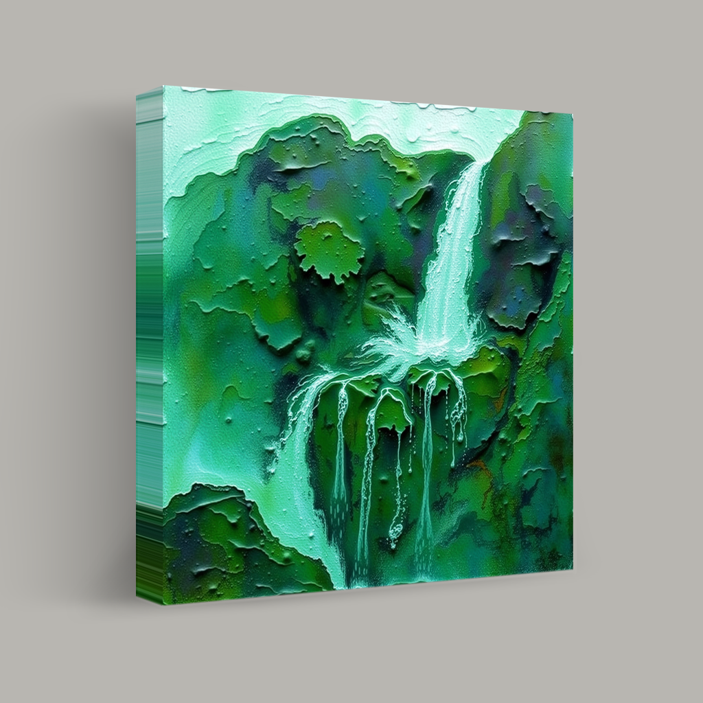 Cascade of Emerald Dreams view 1