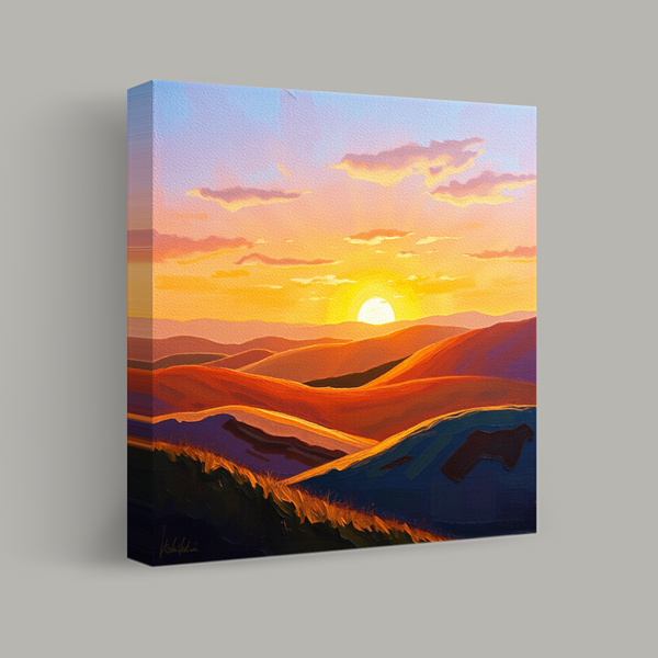 Radiant Horizon at Dusk