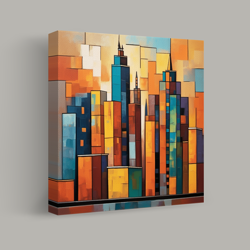 Abstract Skyline Symphony view 1