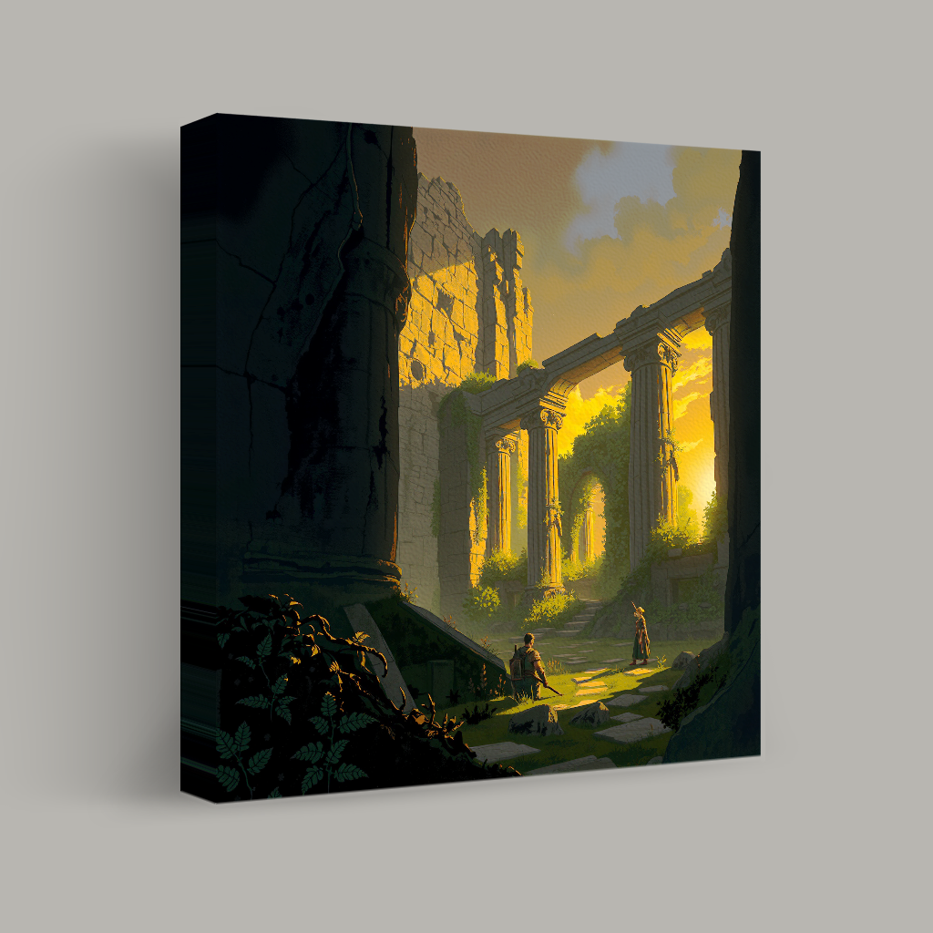 Echoes of the Forgotten Temple view 1