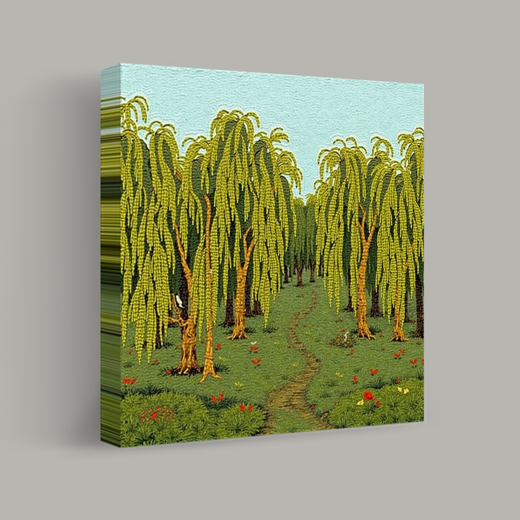 Whispering Willow Pathway view 1