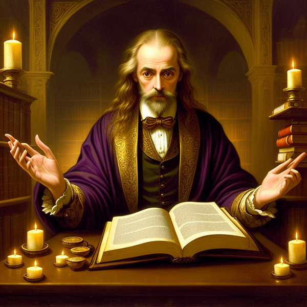 The Enchanted Scholar's Sanctum