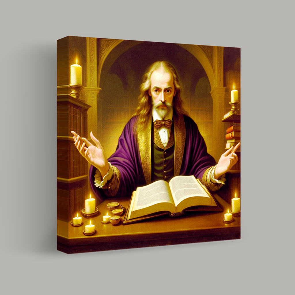 The Enchanted Scholar's Sanctum view 1