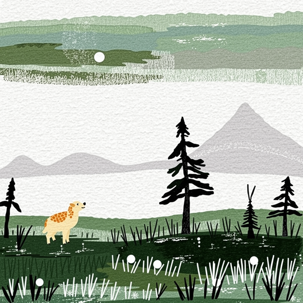 Whispering Pines in the Dawn view 2