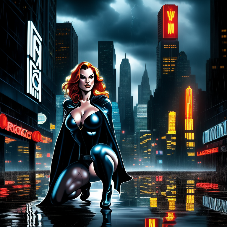 Neon Vigilante Chronicles view 2