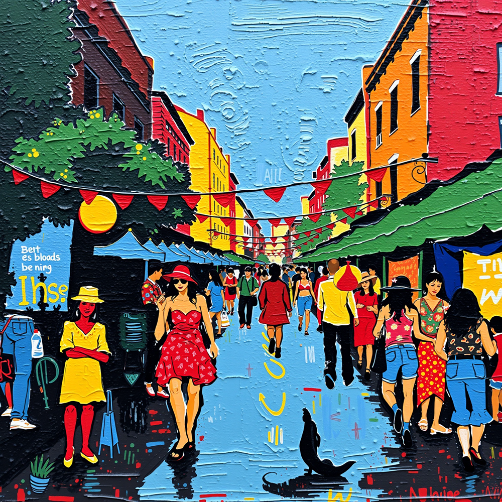 Stroll Through the Vibrant Market view 2