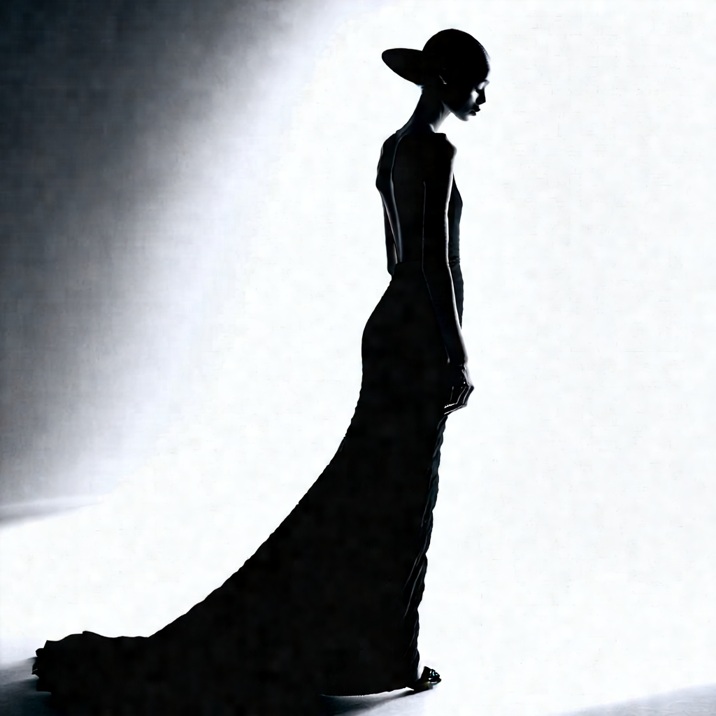 Elegance in Silhouette view 2