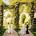 Strolling Through the Rose Pavilion thumbnail 2