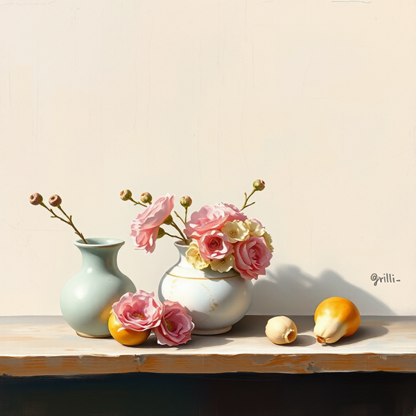 Petals and Porcelain