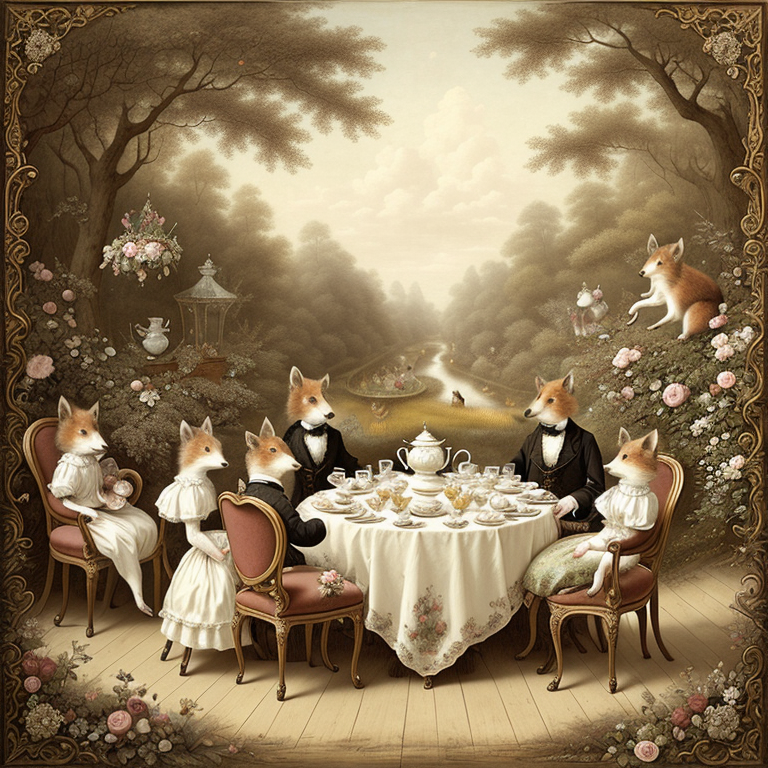 Whimsical Woodland Tea Party view 2