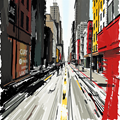 Urban Street Perspective thumbnail 2
