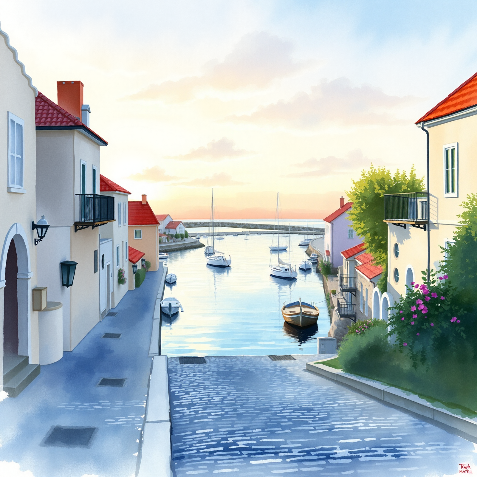 Harbor Morning view 2