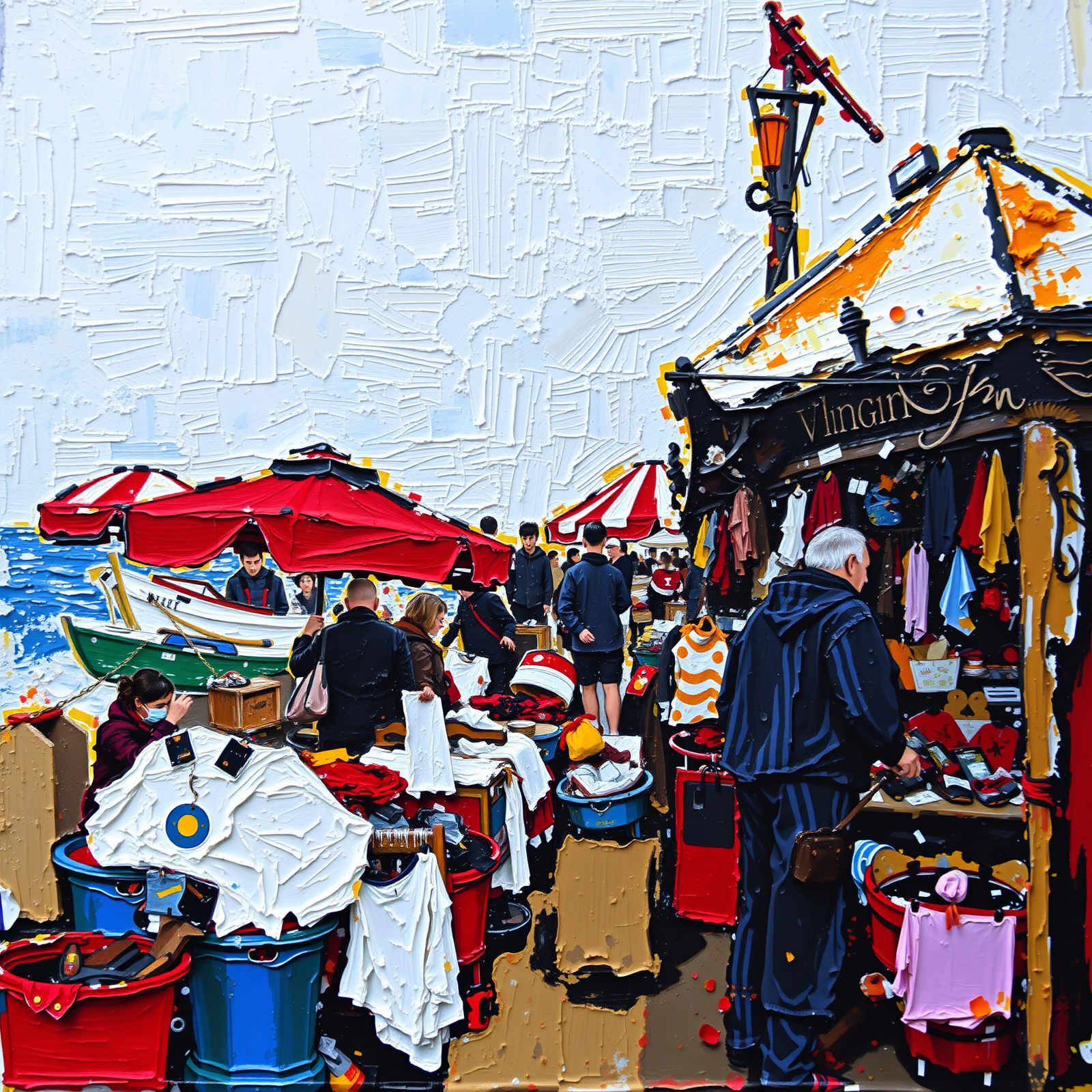 Colors of the Seaside Bazaar view 2