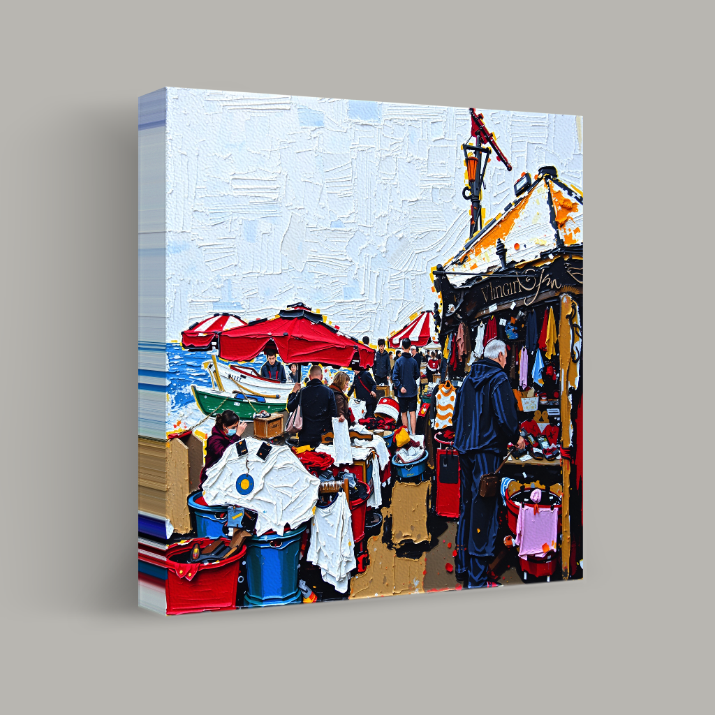 Colors of the Seaside Bazaar view 1